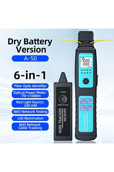 Choice جهاز كشف الأسلاك SAIVXIAN A-50 النشط لتحديد الألياف الضوئية، كاشف اختب...