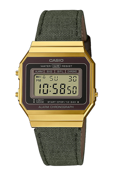 Casio Ceas de damă A700WEGL-3AEF, cuarț, 33mm, 3ATM