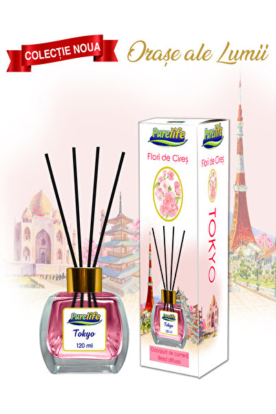 PureLife Parfum de cameră Pure Life Tokyo Cherry Blossom 120 ml