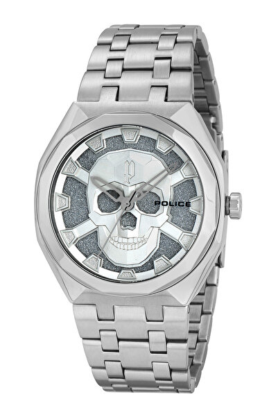 Police Мъжки часовник PEWJG2110702, кварцов, 48 мм, 3ATM