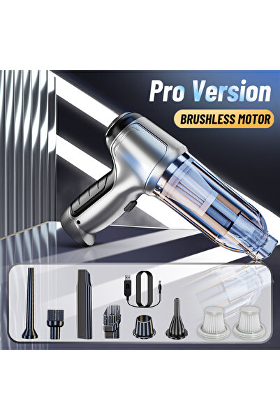 Choice1 مكنسة كهربائية للسيارة محدثة بفلترين، مكنسة كهربائية لاسلكية قوية للس...