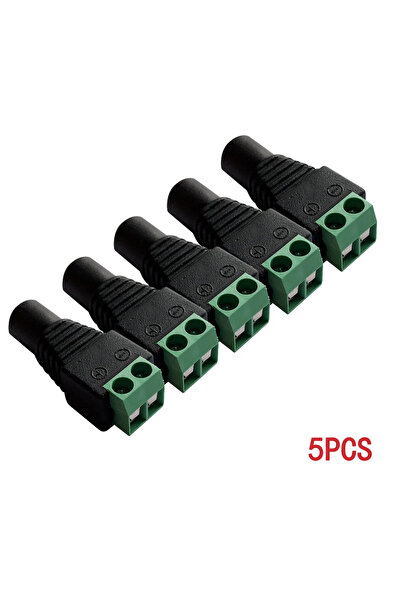 GGBEE 5pcs DC Female 5pairs DC 12V Female And Male Connectors 5.5x2.1mm Power...
