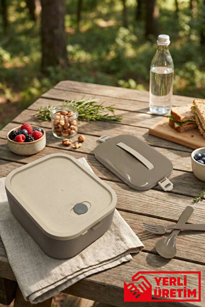 GUGGA Lunchee - Çelik Hazneli Sızdırmaz Vakum Kapaklı Yemek Kabı Lunchbox 650 ml