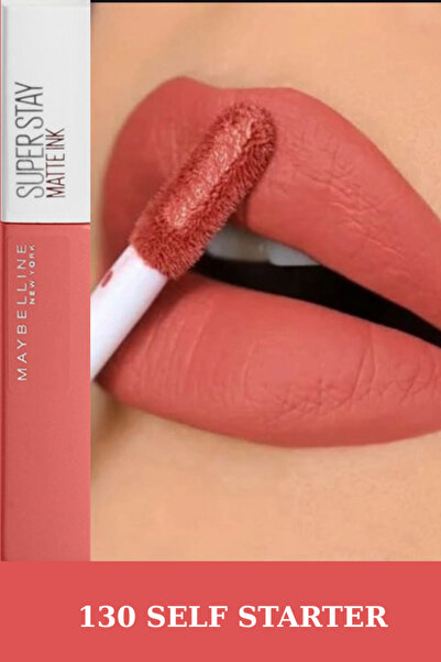 Maybelline New York Ruj Maybelline Superstay Matte Ink, 130 Self Starter