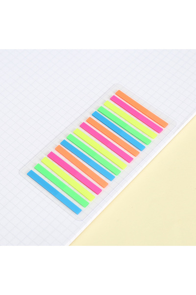 Choice شرائط لاصقة لتحديد الفهرس باستخدام أقلام التظليل الاحترافية الفلورية، ...