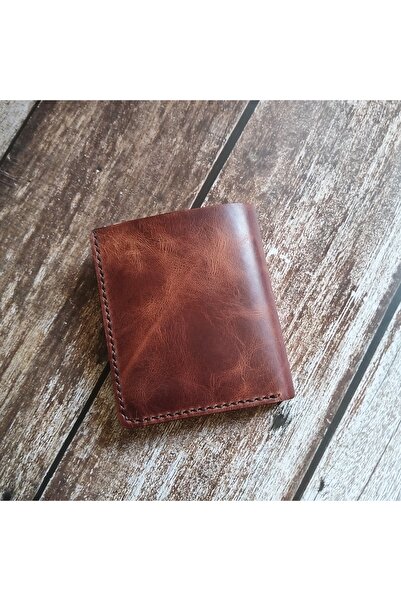 08dericraft HAKİKİ DERİ EL YAPIMI CÜZDAN 9 BÖLMELİ (11*9 CM)