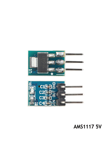 Choice7 10 قطع AMS1117 5V، 20 قطعة/قطعة واحدة AMS1117 3.3V، وحدة تزويد طاقة 5...