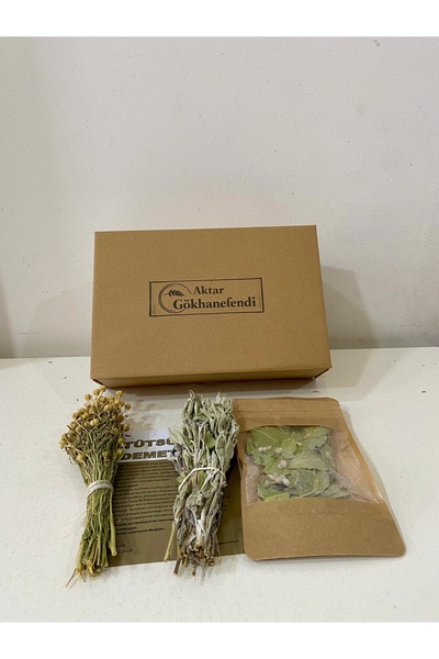 Aktar Gökhanefendi 1 Demet Adaçayı - 1  Demet Üzerlik - 30 Gram Akgünlük - 30...