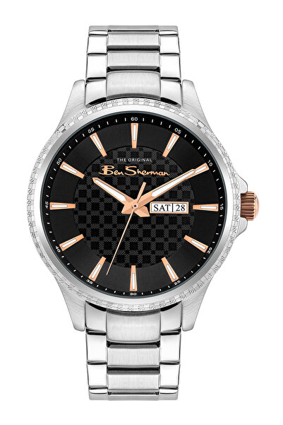 Ben Sherman Ceas bărbătesc Ben Sherman BS029BSM, cuarț, 43mm, 3ATM