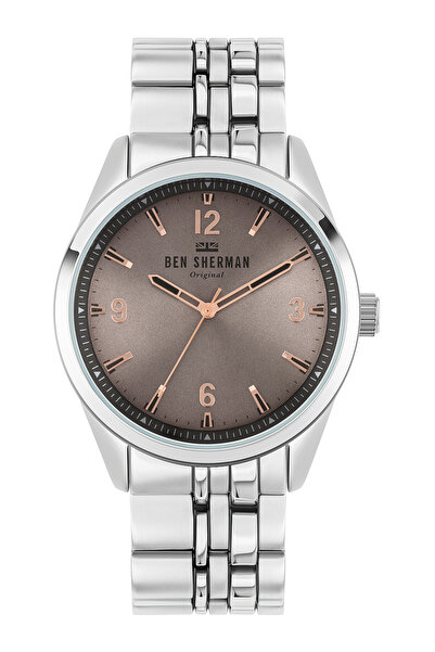 Ben Sherman Ceas bărbătesc Ben Sherman WB057ESM, cuarț, 42mm, 3ATM