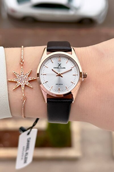 Daniel Klein Kasası Bakır Kordonu Koyu Kahverengi Renk 24 Ay Garantili Kadın ...