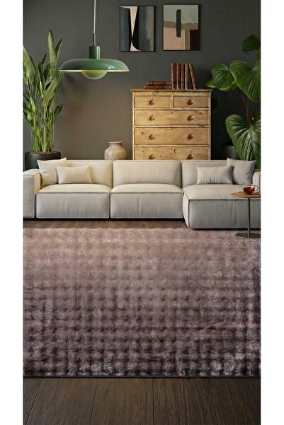 Halispecial Yuma Bubble Bej Peluş Halı|Salon-Mutfak-Antre-Oturma Odası-Yumuşa...