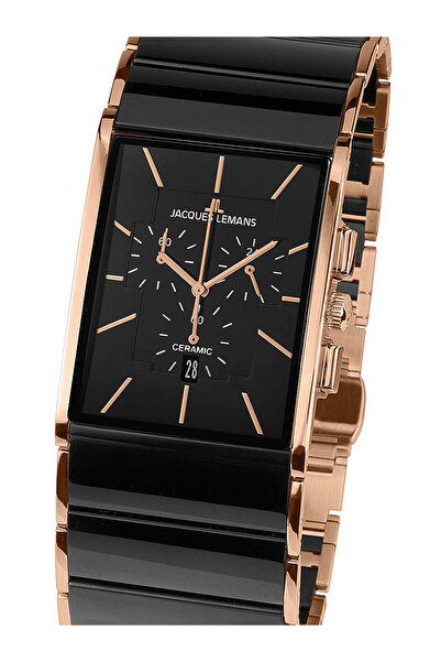 Jacques Lemans Ceas bărbătesc Jacques Lemans 1-1941B, cuarț, 35 mm, 5ATM