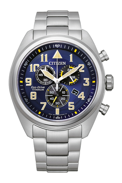 Citizen Ceas bărbătesc AT2480-81L, cuarț, 43mm, 10ATM