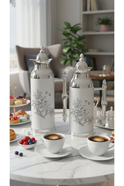 Generic Tea and coffee thermos set with a capacity of 1 liter and 700 ml, in ...