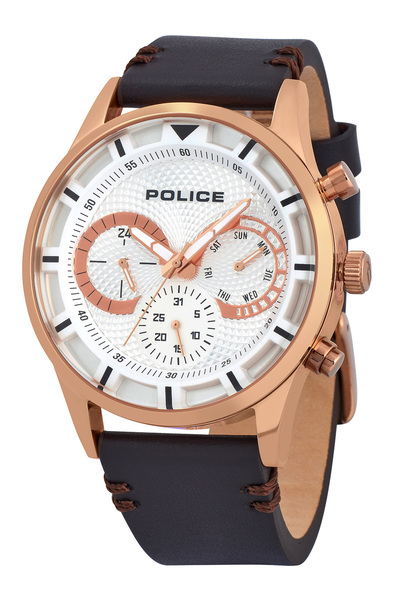 Police Мъжки часовник PL14383JSR.04, кварцов, 45 мм, 3ATM