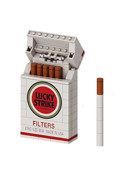 Choice مجموعة بناء إبداعية رائعة من علبة سجائر جديدة من ماركة MOC 07، تتضمن م...