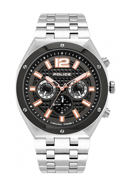 Police Ceas bărbătesc PL15995JSTU.61M, cuarț, 46mm, 5ATM