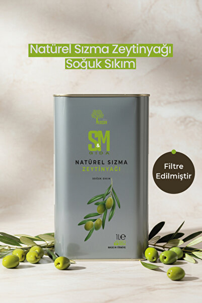 Soylu Mercan Zeytinyağı Erken Hasat Soğuk Sıkım Natürel Sızma 1 L Teneke – Mu...