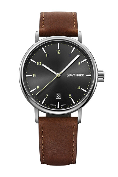Wenger Ανδρικό ρολόι 01.1731.115, χαλαζία, 40 mm, 10 ATM