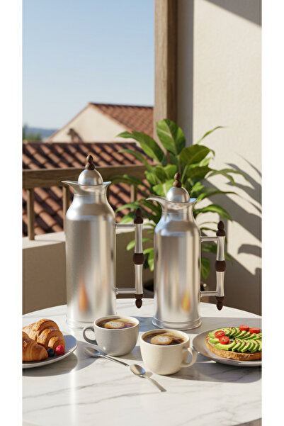 Generic Tea and coffee thermos set with a capacity of 1 liter and 700 ml, in ...