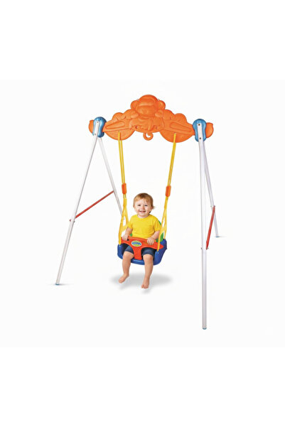 TOY LAND كرسي أرجوحة للأطفال الرضع للاستخدام الداخلي والخارجي بإطار متين - أر...