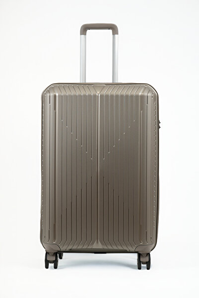 GROUND Sirius Büyük Boy Valiz Krom - 10728