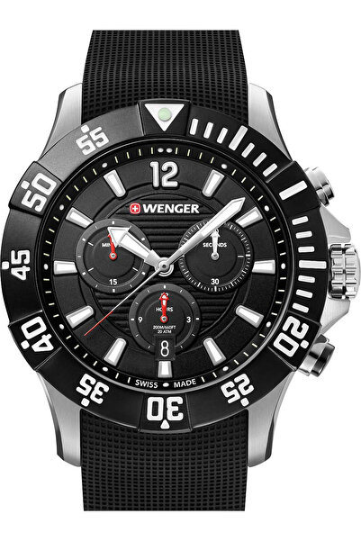 Wenger Мъжки часовник 01.0643.118, кварцов, 43 мм, 20 ATM