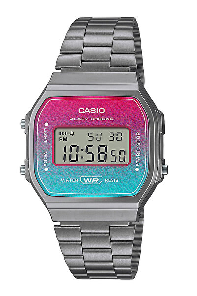 Casio Ladies Watch A168WERB-2AEF, Quartz, 36mm, 3ATM