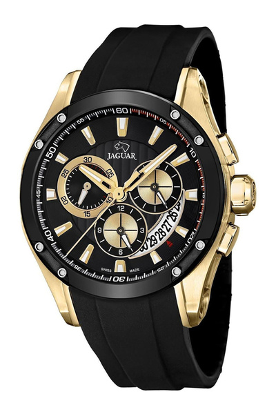 Jaguar Mens Watch J691/2, Quartz, 45mm, 10ATM