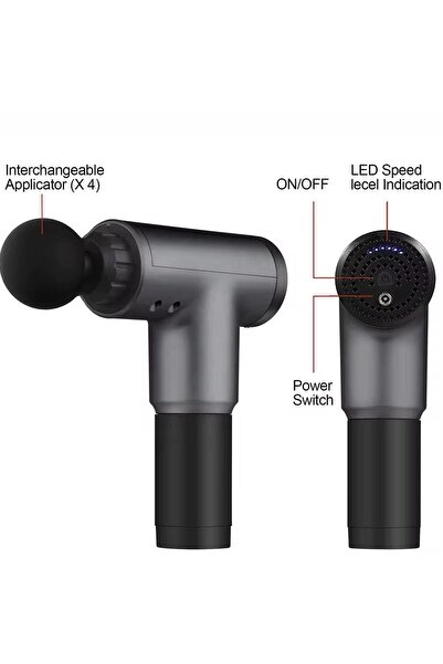 FASCIAL GUN Aparat Masaj Intens Fascial Gun, , Anticelulitic, Tonifiere, Rela...