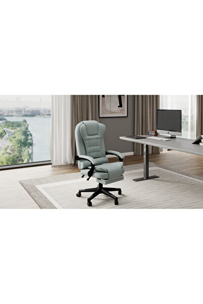 Sheinhome كرسي مكتب متعدد الوظائف مع مسند ظهر قابل للتعديل بزاوية 105 درجة إل...