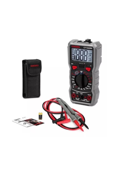 LAVELLO مقياس رقمي كراون لقياس التيار الكهربائي بدقة عالية CROWN Multimètre N...