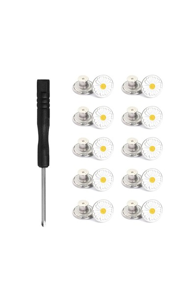 Choice8 طقم واحد مكون من 10 قطع، أو 10/30/50 قطعة، من أزرار براغي بديلة لمؤخر...