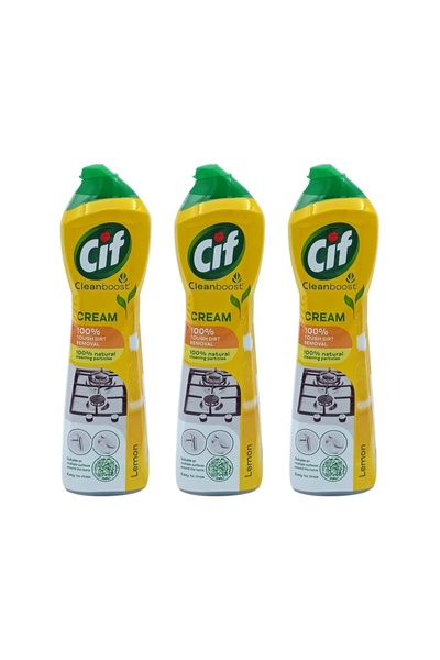 Cif Set 3 BUCATI Cremă universală cu lămâie 500ml