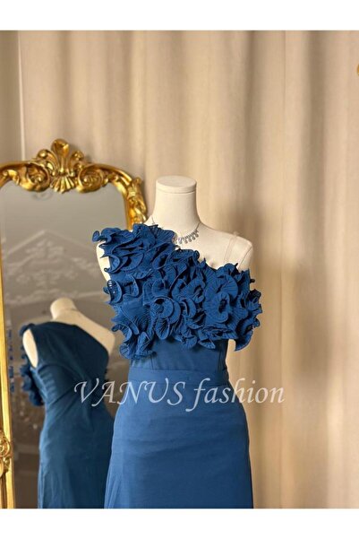 vanus fashion فستان 4576 ( لونين )