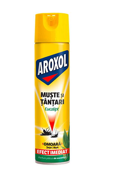 Aroxol Spray impotriva mustelor si tantarilor Eucalipt, 400 ml