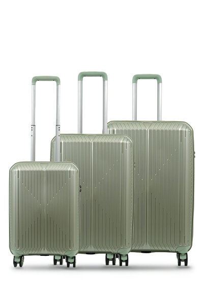 GROUND Sirius 3’lü Valiz Seti Mint Yeşili - 10728