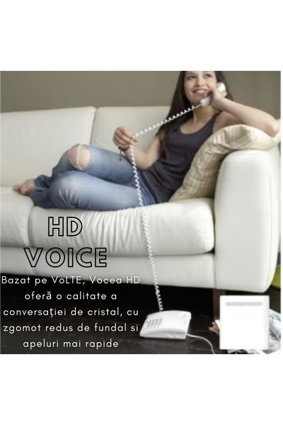 ZTE Router MF286R 4G — 300 Mbps, Deblocat, 2 Porturi SMA, Alb, Internet Mobil cu Wi-Fi Voice