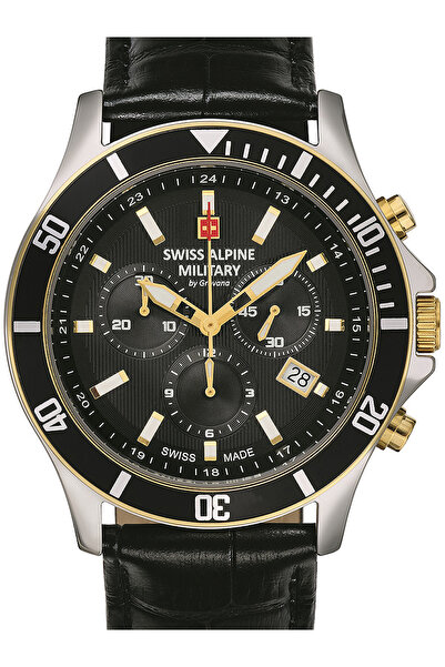 Swiss Alpine Military Ανδρικό ρολόι Swiss Alpine Military 7022.9547, χαλαζία,...