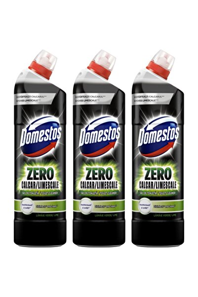 Domestos SET 3 BUCATI - LICHID CURATAREA TOALETEI 750ML ZERO