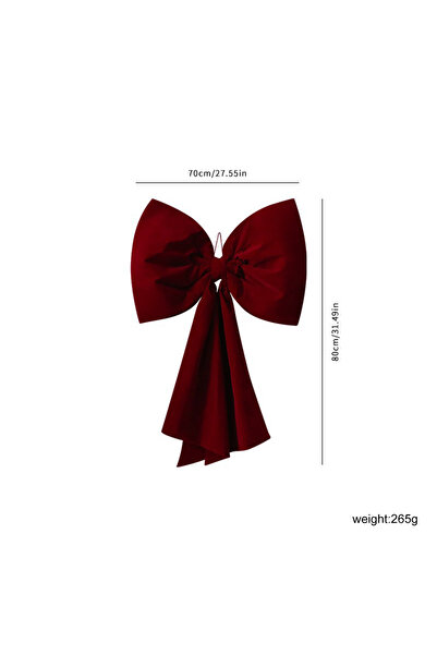 Choice One Size I 2025 Christmas Decorative Large Bow, Christmas Decorative B...