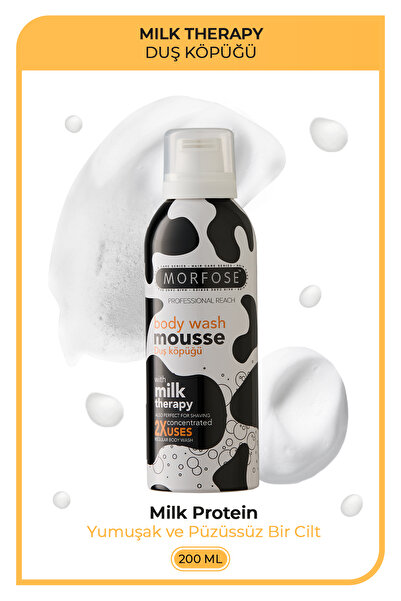 Morfose Milk Therapy Vücut Duş Köpüğü 200 ml