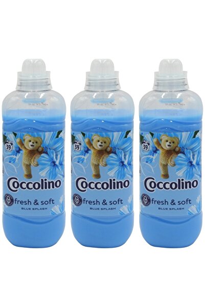 Coccolino SET OF 3 - FABRIC CONDITIONER 975ML BLUE SPLASH 39 WASHES