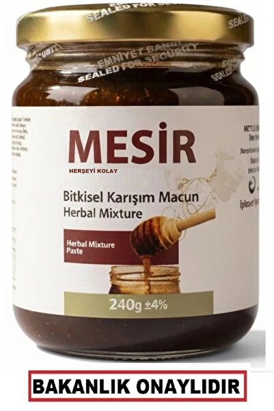 Herşeyi Kolay ArıSütü Karışımı Bal Pekmezli Mesir Macunu Kuvvetli Güçlü Macun...