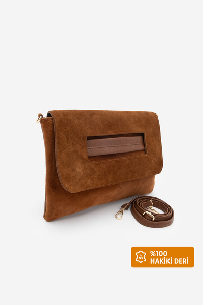 Marjin Geantă de mână și de umăr pentru femei, cu curea încrucișată, din piel...