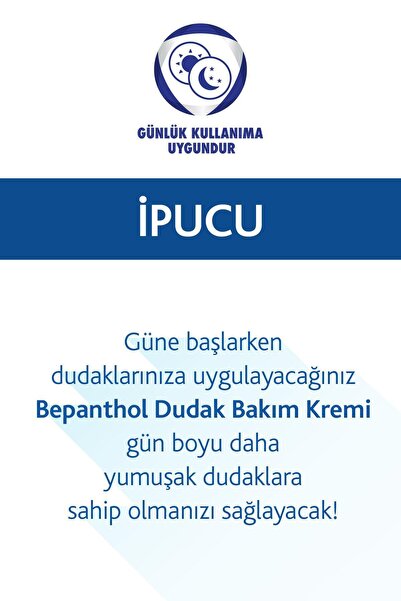 Bepanthol Dudak Bakım Kremi 7,5 ml L Kuru Ve Çatlamış Dudaklar Için Günlük Yoğun Nemlendirici