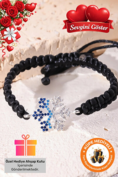 Lucente Jewellery Özel Hediye Kutulu 925 Ayar Gümüş Kaplama Aqua Taşlı Sevgil...