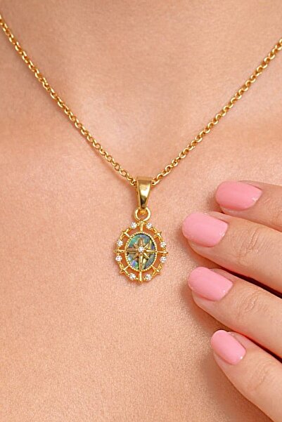 Furtek Aksesuar قلادة من الفولاذ الذهبي اللؤلؤي لا تفقد بريقها ولا تصدأ، سلسل...