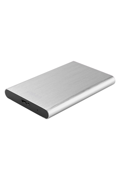 VODOOL Silver 2.5 Inch Portable Hard Drive USB 3.0 External Hard Drive 1TB Me...